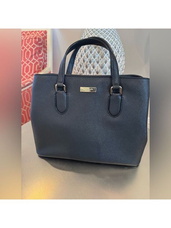 kate spade Handbags - Kate Spade - Laurel Way Evangelie Satchel - EUC - Black Saffiano- Two Way Bag